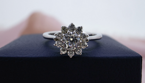 Hannah's Floral Cluster Ring